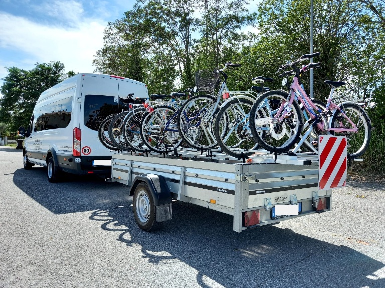 ncc franceschetti ancona jesi carrello portabici